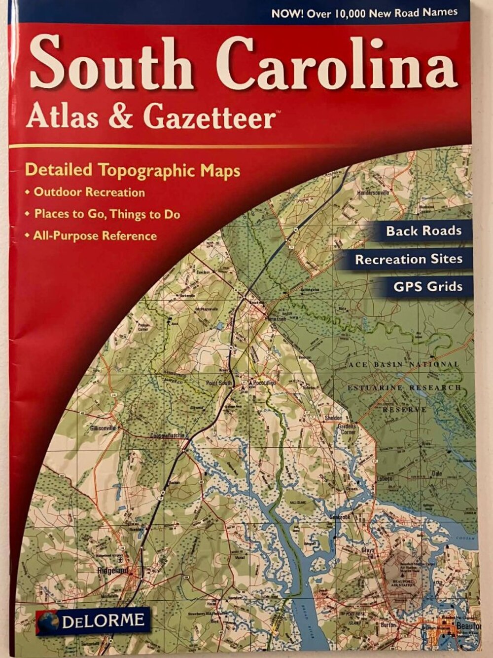 South Carolina Atlas and Gazetteer (DeLorme) 2nd. ed. (c) 2003